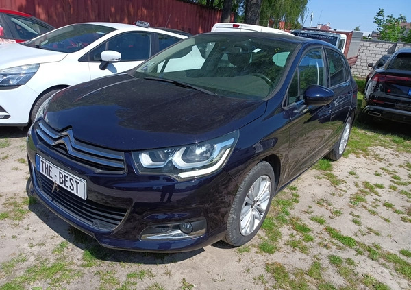 Citroen C4 cena 32900 przebieg: 71371, rok produkcji 2017 z Kobyłka małe 106